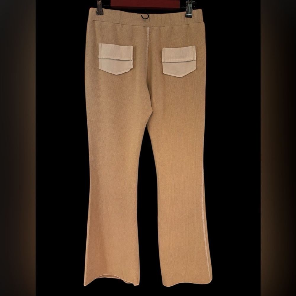 POL Lightweight Sweater Lounge Flare Pants NWOT